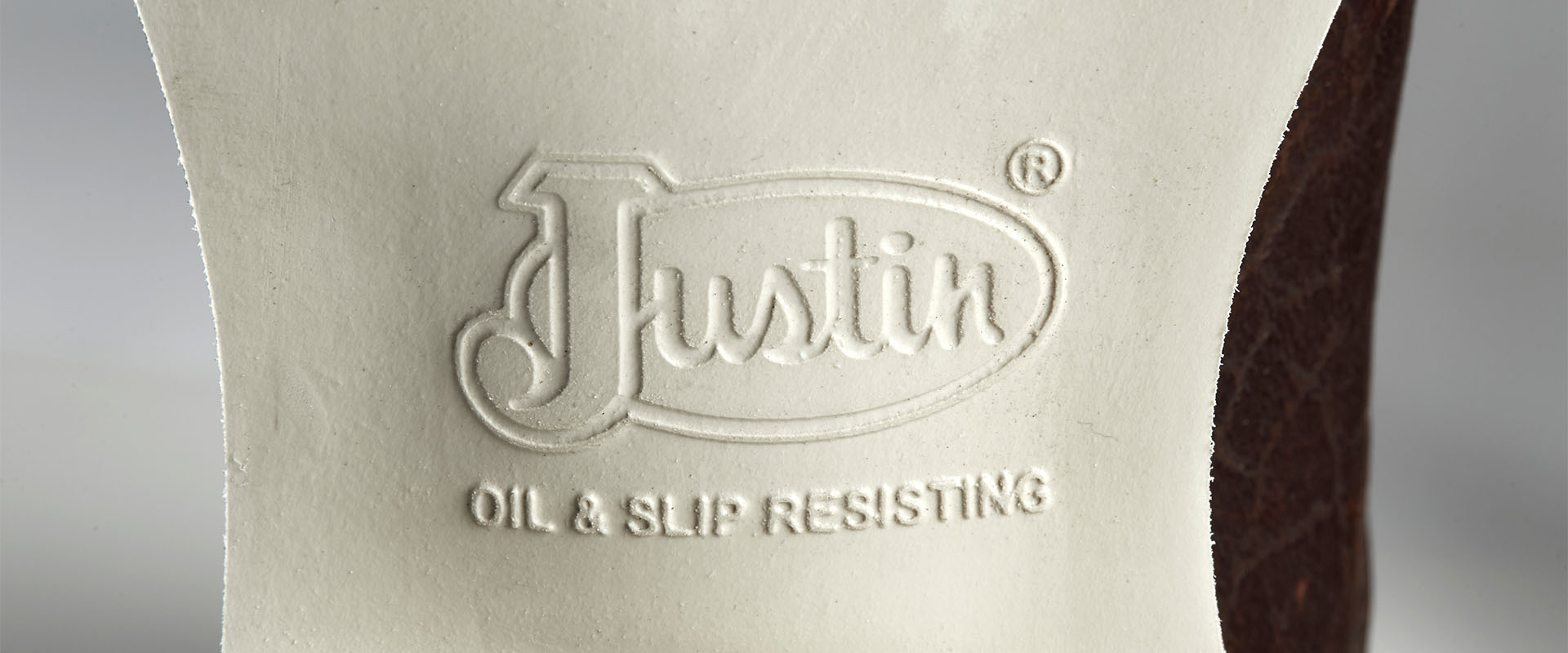 Justin oil and slip resisting sole